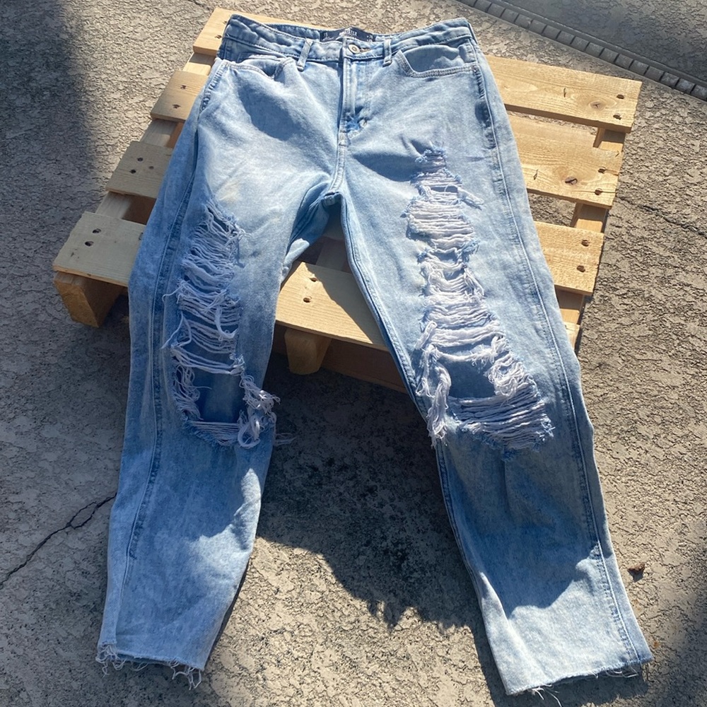 Hollister mom jeans